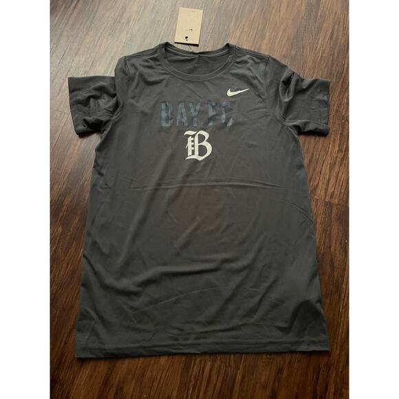 NWT Nike Dri Fit kids large Bay FC Football Club - Picture 1 of 3